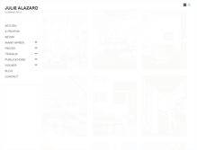 Tablet Screenshot of juliealazard.com